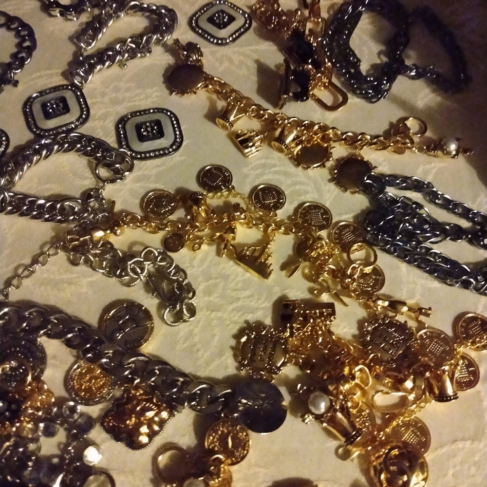 Custom made charm bracelets